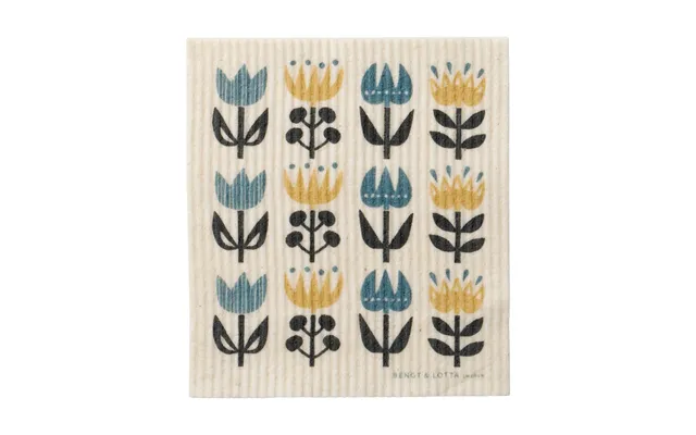 Klippan Yllefabrik Tulip Dishcloth 17x20 Cm Grey product image