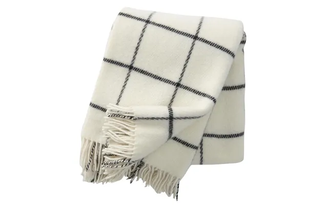 Klippan Yllefabrik Vinga Wool Throw White