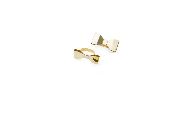 Klong Bowie Napkin Ring 2-pack Brass