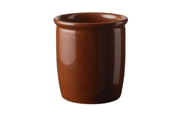 Knabstrup Keramik Pickle Jar 1 L Brown