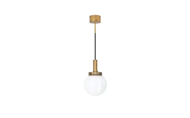 Konsthantverk Klyfta Pendant Ø30 Cm Raw Brass-opal