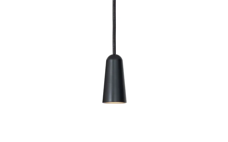 Konsthantverk Massiv Pendant Black - Round