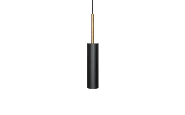 Konsthantverk Stav Pendant Xl Black Raw Brass
