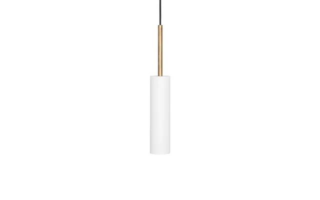 Konsthantverk Stav Pendant Xl White Raw Brass