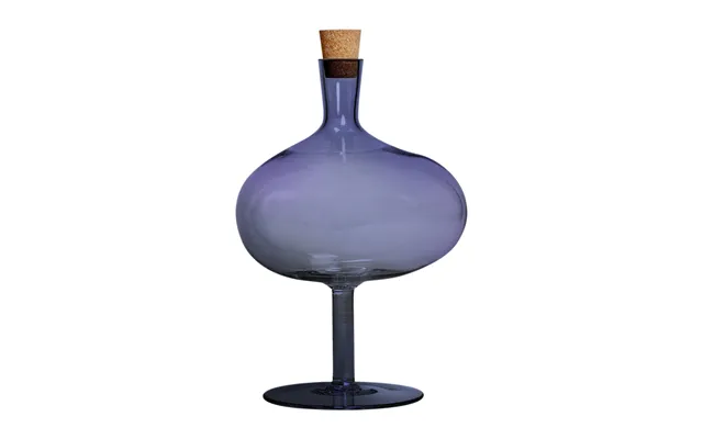 Kosta Boda Bod Bottle 295 Mm Midnight Blue product image