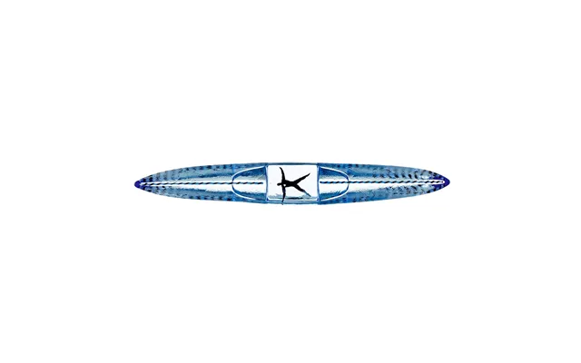 Kosta Boda Bv Drifter Glass Sculpture Blue