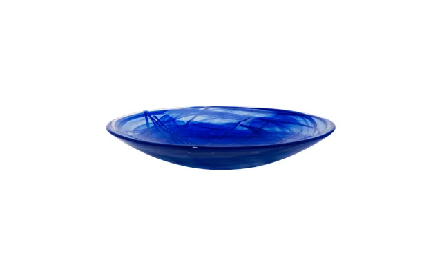 Kosta Boda Contrast Saucer 380 Mm Blue-blue