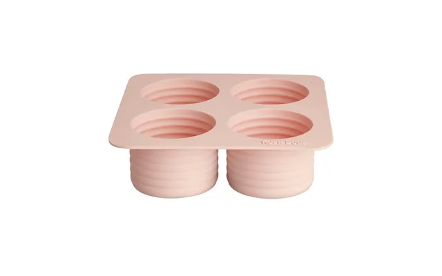 Kosta Boda Viva Ice Cube Mold 4 Compartments 13 Cl Powder Pink