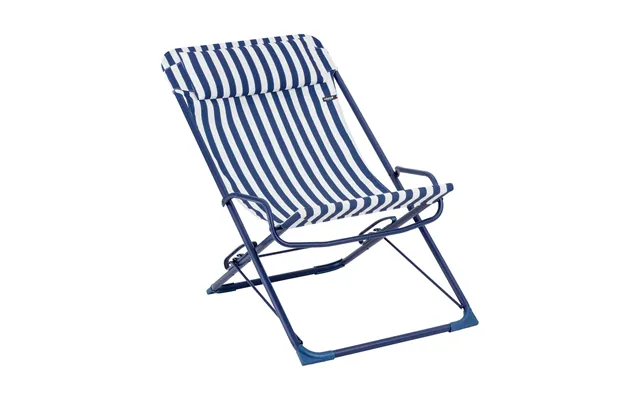 Lafuma Transaswing Multi Deck Chair Indigo Stripes