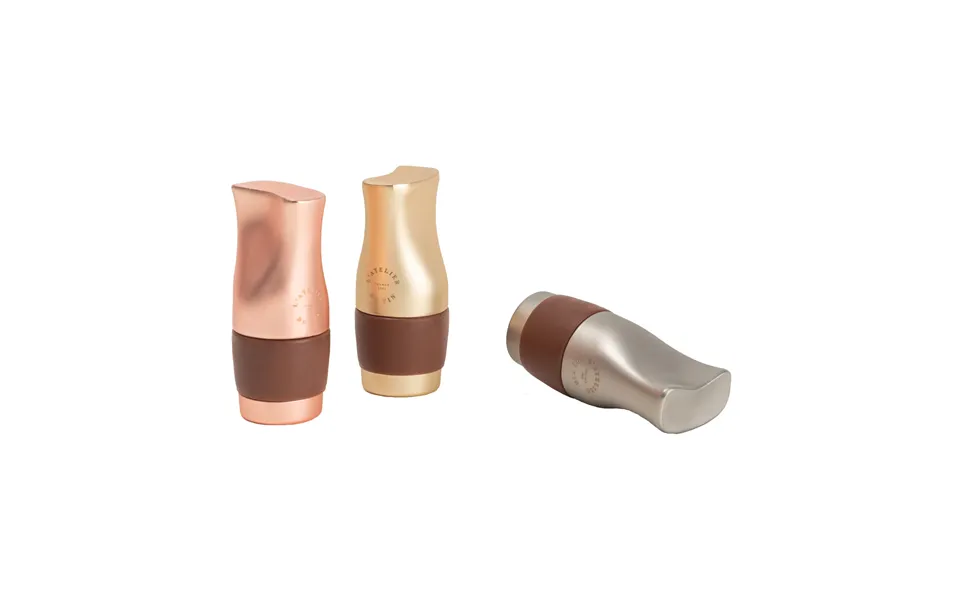 L'atelier Du Vin L'atelier Du Vin Le Trio Bottle Stoppers Rose - Silver And Gold Matte