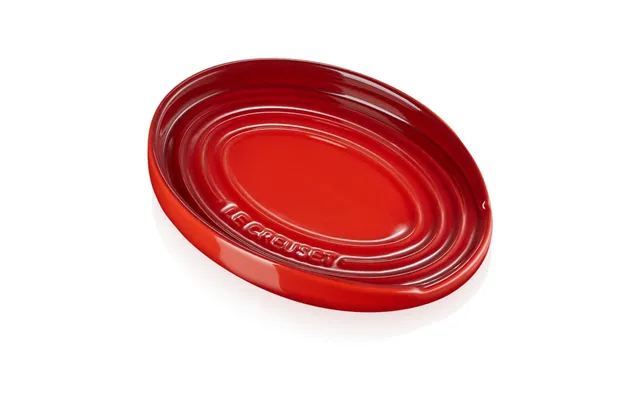 Le Creuset Oval Holder For Serving Spoon Cerise