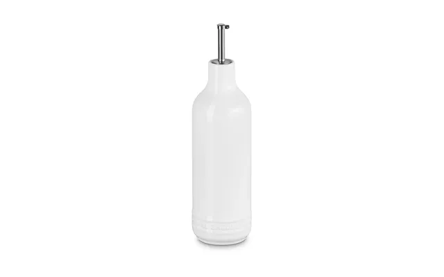 Le Creuset Signature Stoneware Oil Bottle 0.6 L White