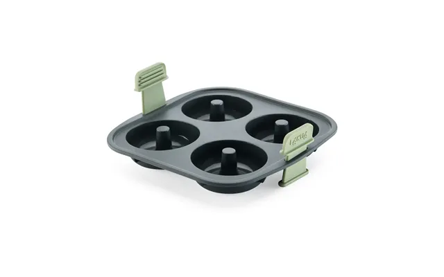 Lékué Lékué Air Fryer Doughnut Mold 4 Pcs Grey