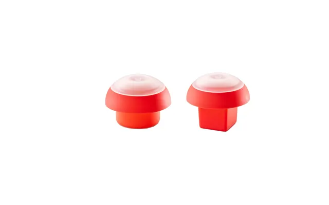 Lékué Lékué Egg Poacher Microwave 2 Pieces Red