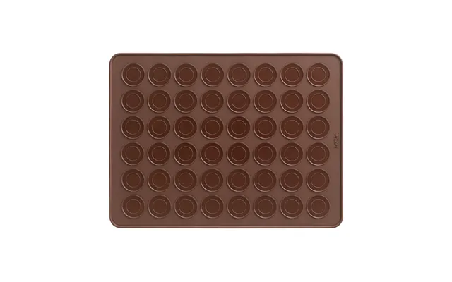 Lékué Lékué Macarons Baking Mat Silicone 40 Cm Brown