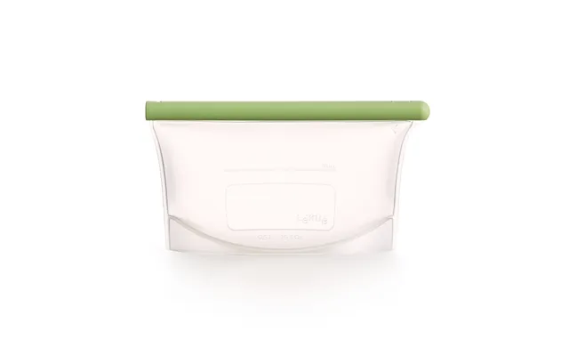 Lékué Lékué Reusable Silicone Bag Green 0.5 L