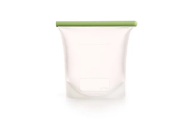 Lékué Lékué Reusable Silicone Bag Green 1.5 L