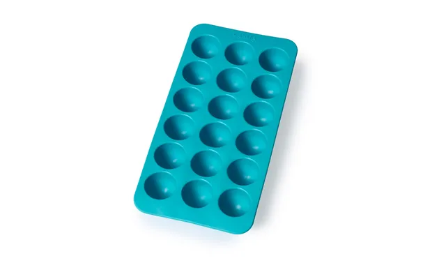 Lékué Lékué Round Ice Cube Mold Silicone With Lid Turquoise