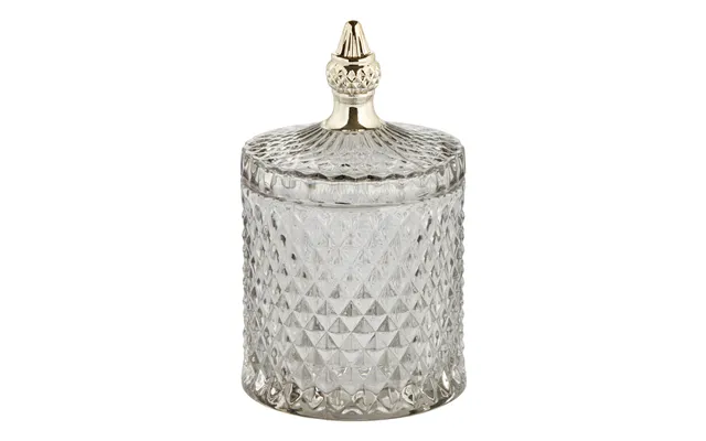 Lene Bjerre Miya Storage Jar With Lid Ø10.5 Cm Light Grey