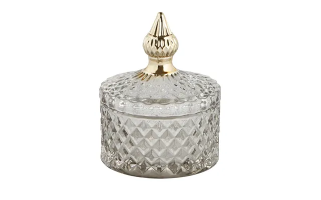 Lene Bjerre Miya Storage Jar With Lid Ø8.5 Cm Light Grey