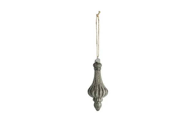 Lene Bjerre Norille Christmas Tree Decoration 16 Cm Dark Grey