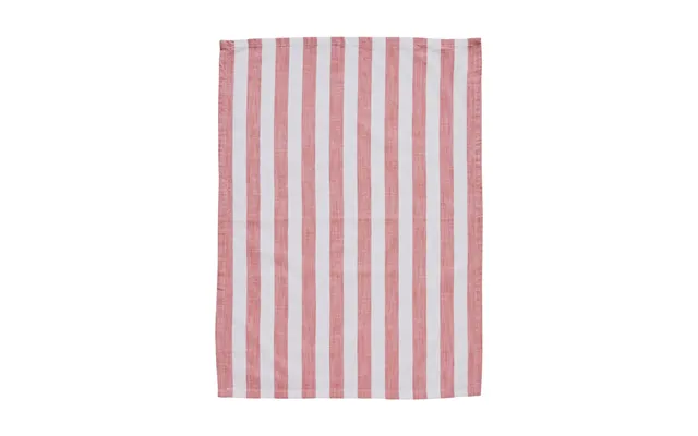 Lene Bjerre Olivia Kitchen Towel 50x70 Cm Off White-dark Coral product image