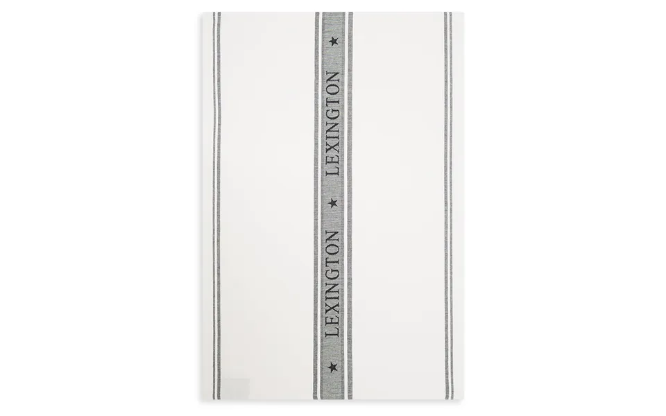 Lexington Icons Star Kitchen Towel 50x70 Cm White-black
