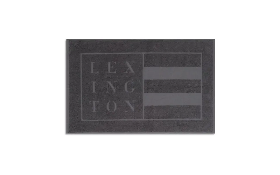 Lexington Lexington Hotel Bathroom Rug 60x90 Cm Dark Gray