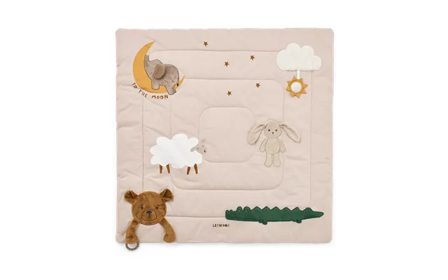 Liewood Bernet Activity Blanket 95x95 Cm Sandy Multi Mix product image