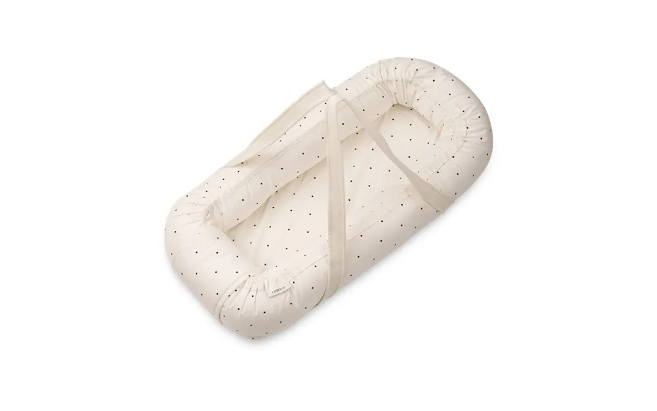 Liewood Gro Printed Babynest Classic Dot Creme De La Creme