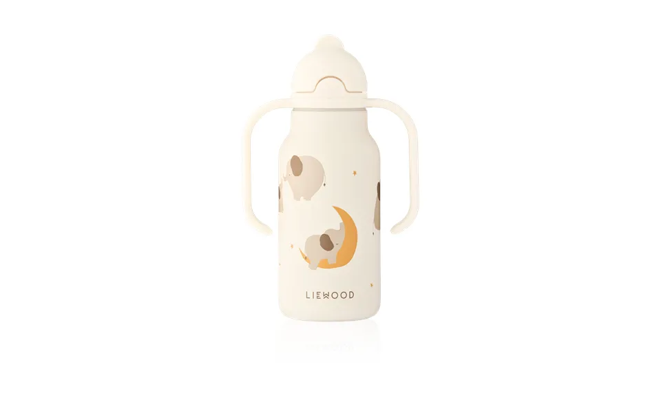 Liewood Kimmie Water Bottle 25 Cl Elephant-creme De La Creme