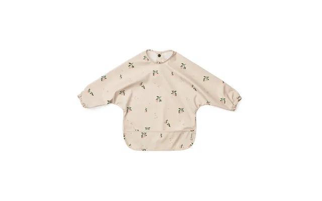 Liewood Merle Bib With Sleeve Peach-sea Shell Mix