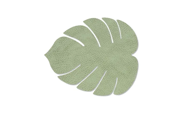 Lind Dna Monstera Leaf Hippo Placemat S Olive Green