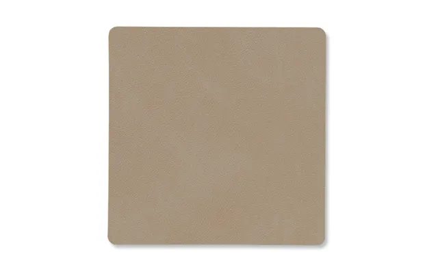 Lind Dna Nupo Coaster Square Clay Brown