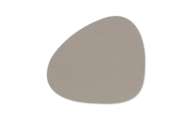 Lind Dna Serene Placemat Curve S 24x28 Cm Ash