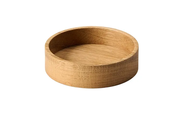 Lind Dna Wood Box Storage For Coasters Nature-oak - Circle