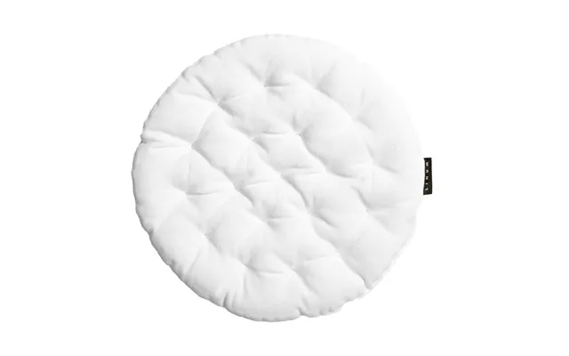 Linum Pepper Seat Cushion Ø37 Cm White