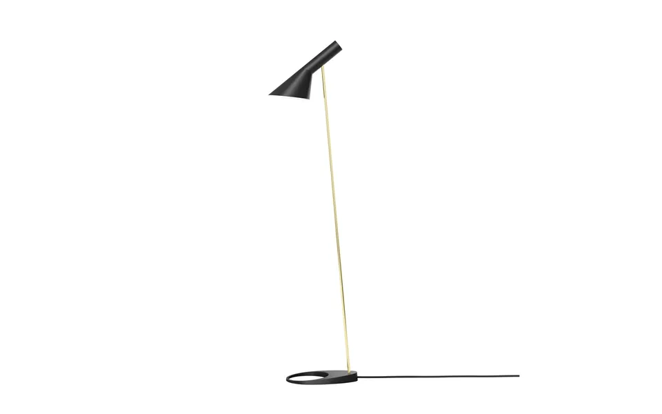 Louis Poulsen Aj Floor Lamp Brass-black