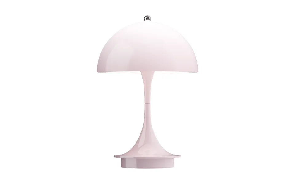 Louis Poulsen Panthella 160 Portable V3 Table Lamp Opal Pale Rose