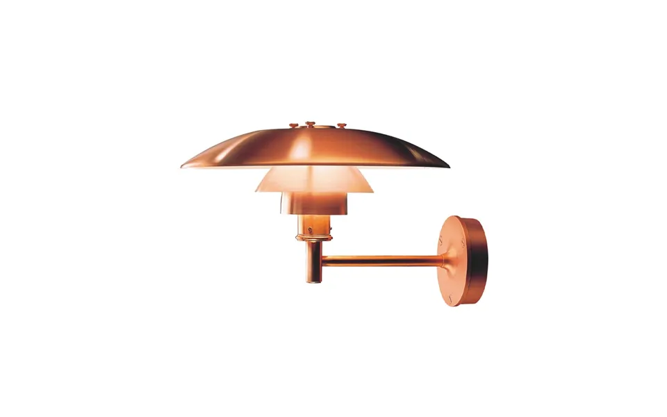 Louis Poulsen Ph Wall Lamp Brushed Copper
