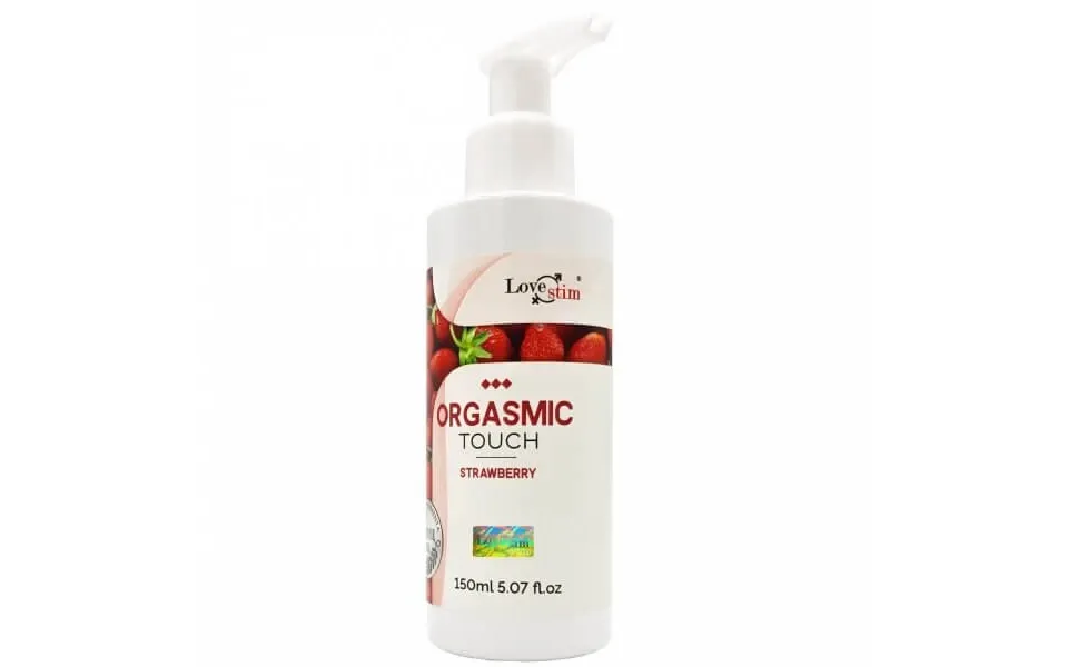 Love Stim Orgasmic Touch Strawberry Flavored Intimate Oil - 150ml