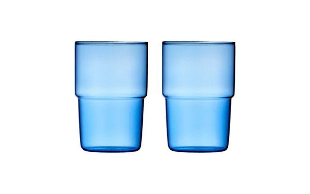 Lyngby Glas Torino Drinking Glass 40 Cl 2-pack Blue
