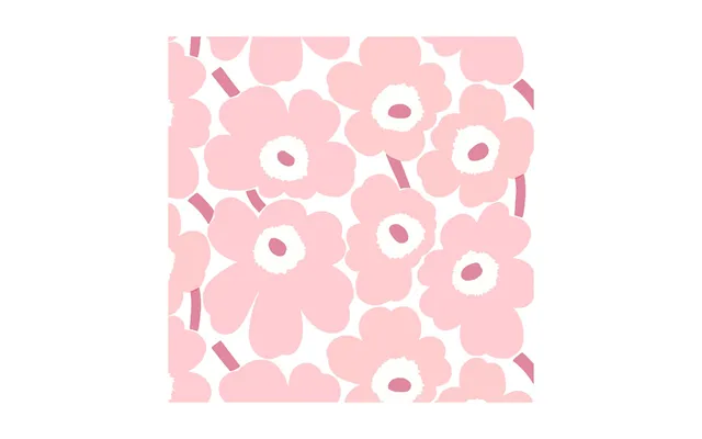 Marimekko Mini Unikko Napkins 20-pack Light Pink product image