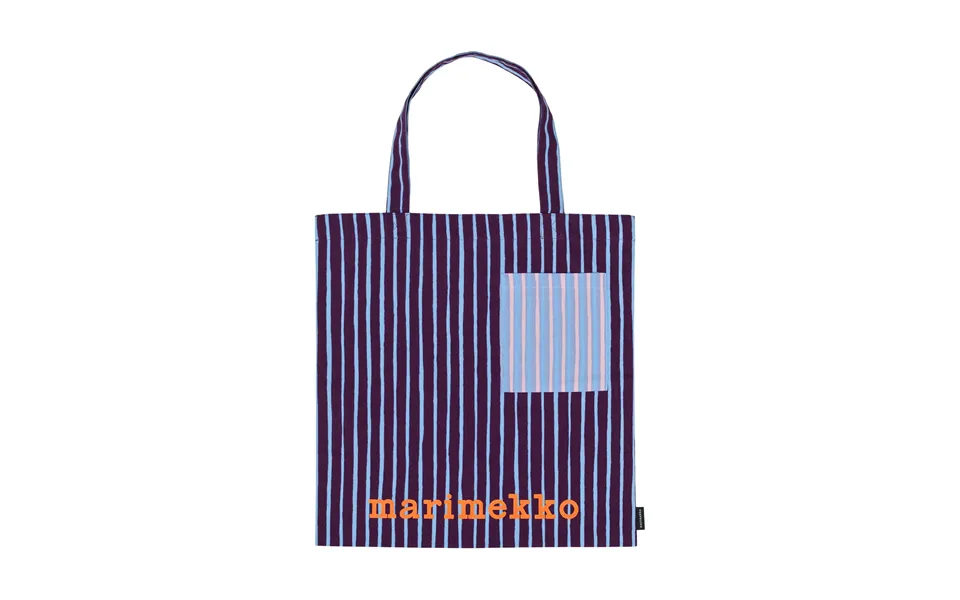 Marimekko Piccolo Fabric Bag Purple - With Pocket