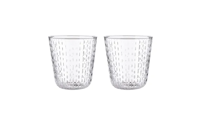 Marimekko Syksy Tumbler Glass 36 Cl 2-pack Clear