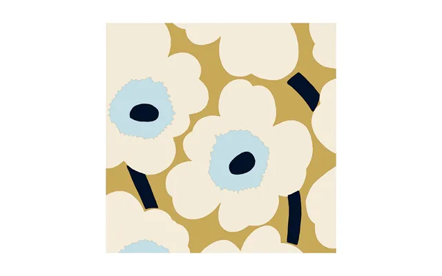 Marimekko Unikko Napkins 33x33 Cm 20-pack Beige-blue product image