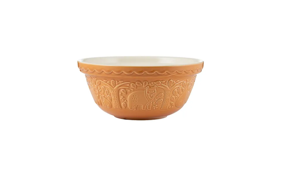 Mason Cash In The Forest Mix Bowl Bear S24 Ø24 Cm Ochre