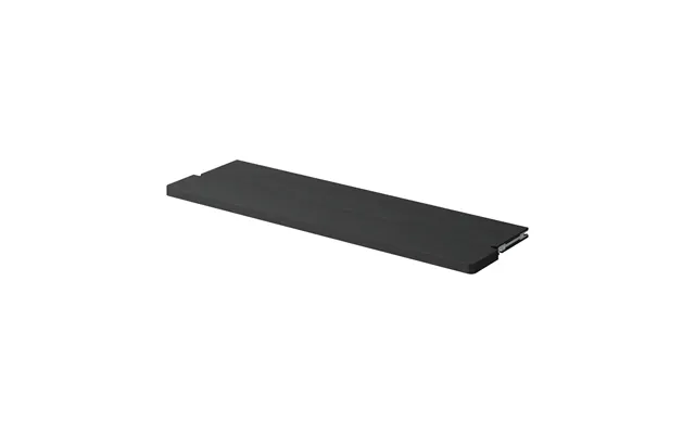 Massproductions Gridlock Shelf W800 Shelf Black Stained Ash