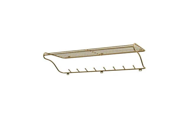 Maze Hat Rack L Brass
