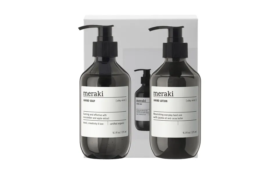 Meraki Meraki Gift Set Hand Soap With Hand Lotion Silky Mist